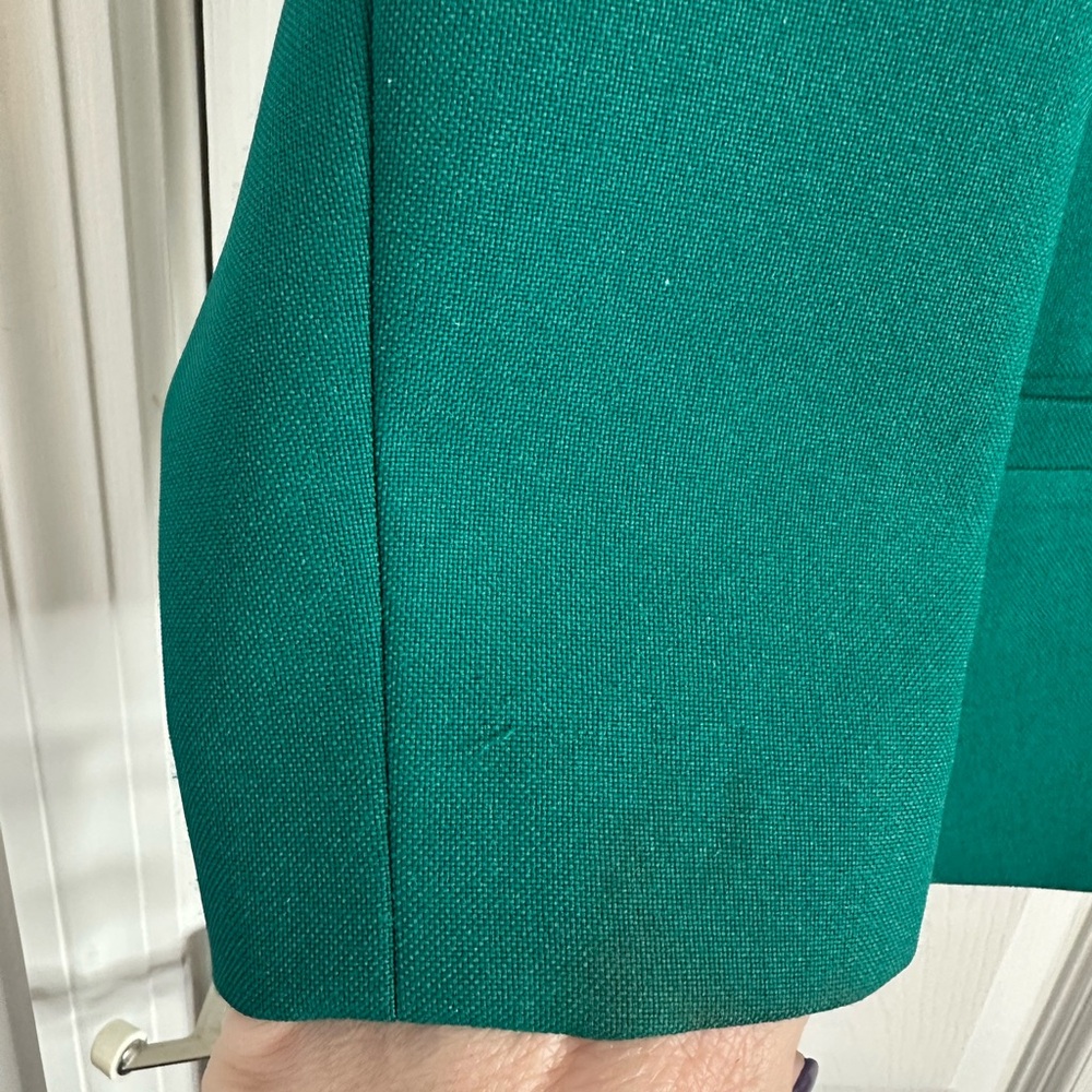 Vintage Collarless Women's Blazer, Size 14 - Picture 6 of 11